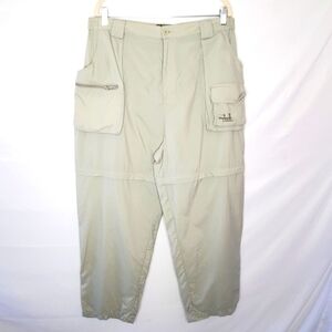 Cabela's Guidewear Convertible Pants Men's 2XL Nylon Fishing Hunting Gorpcore
